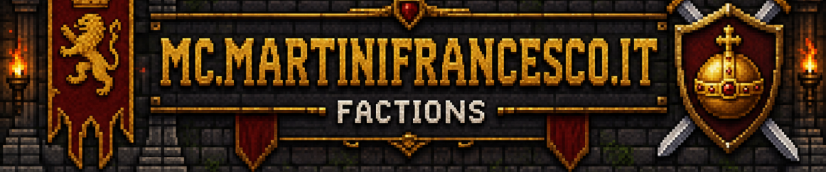 Banner Factions Medievali — play.martinifrancesco.it